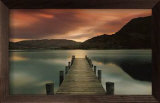 Lac d'Ullswater Framed Canvas Transfer par Mel Allen