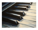 Piano Keys (3/4) Giclee Print by Todd Horne