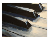Piano Keys (2/4) Giclee Print by Todd Horne