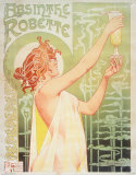 Absinthe Robette Blechschild