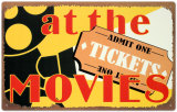 At The Movies - Metal Tabela
