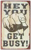 Hey You Blikkskilt