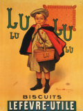 Lu Lu Biscots Blechschild