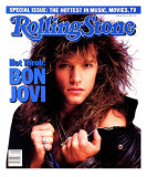 Jon Bon Jovi, Rolling Stone no. 500, May 1987 Photographic Print by E.j. Camp