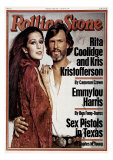 Rita Coolidge and Kris Kristopherson, Rolling Stone no. 259, February 1978 Photographic Print by Francesco Scavullo