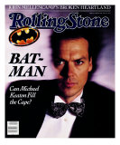 Michael Keaton, Rolling Stone no. 555, June 1989 Photographic Print by Bonnie Schiffman