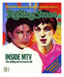 Michael Jackson and Paul McCartney, Rolling Stone no. 410, December 1983 Photographic Print by Vivienne Fleisher