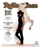 Jon Bon Jovi, Rolling Stone no. 545, February 1989 Photographic Print by Timothy White