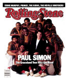 Paul Simon and Ladysmith Black Mambazo, Rolling Stone no. 503, July 1987 Photographic Print by Mark Seliger