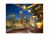 Millennium Park  outdoor theater Fotografie-Druck von Patrick  J. Warneka