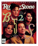 B-52's, Rolling Stone no. 574, March 1990 Photographic Print by Mark Seliger