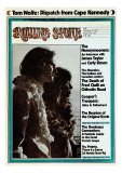 James Taylor and Carly Simon, Rolling Stone no. 125, January 1973 Photographic Print by Peter Simon