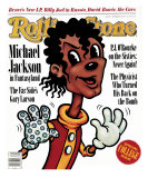 Michael Jackson, Rolling Stone no. 509, September 1987 Photographic Print by Anita Kunz