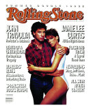 John Travolta and Jaime Lee Curtis, Rolling Stone no. 452/453, July 1985 Photographic Print by Patrick Demarchelier