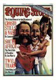Crosby, Stills and Nash, Rolling Stone no. 240, June 1977 Photographic Print by Robert Grossman