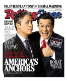 Jon Stewart and Stephen Colbert, Rolling Stone no. 1013, November 2006 Photographic Print