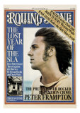 Peter Frampton, Rolling Stone no. 211, April 1976 Photographic Print by Francesco Scavullo