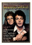 Paul and Linda McCartney, Rolling Stone no. 153, February 1974 Photographic Print by Francesco Scavullo
