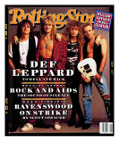 Def Leppard, Rolling Stone no. 629, April 1992 Impressão fotográfica por Mark Seliger Def Leppard, Rolling Stone no. 629, April 1992 Impressão fotográfica por Mark Seliger