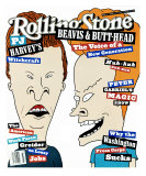 Beavis and Butthead , Rolling Stone no. 663, August 1993 Photographic Print by Mike Judge