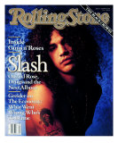 Slash, Rolling Stone no. 596, January 1991 Photographic Print by Mark Seliger