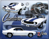 Camero Z28 Tin Sign