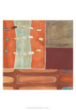 Egg Hunt in Orange II Print by Erica J. Vess