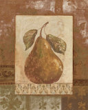Rustic Pears II Affiches par Pamela Gladding
