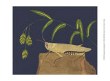 Ornamental Grasshopper II Prints by Nina Tenser