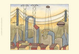 Urban and Suburban I Prints by Vanna Lam