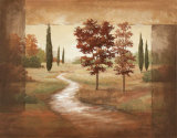 Autumn Scroll I Prints by Vivian Flasch Autumn Scroll I Prints by Vivian Flasch