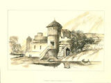 Rural Sketch V Affiches par J.d. Harding