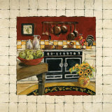 Cozy Cooking I Prints by Charlene Winter Olson