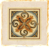 Crackled Cloisonne Tile VI Giclée-Druck von Chariklia Zarris