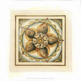 Crackled Cloisonne Tile V Giclee Print by Chariklia Zarris