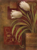 Tulip Interlude II Posters by Elaine Vollherbst-Lane