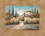 Tuscan Blue II Print by Vivian Flasch Tuscan Blue II Print by Vivian Flasch