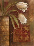 Tulip Interlude I Art by Elaine Vollherbst-Lane