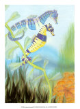 Seahorse Serenade III Láminas por Charles Swinford