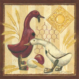Wooden Ducks II Posters by Anita Phillips