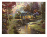 Domek nad spokojną wodą (Stillwater Cottage) Edycja limitowana autor Thomas Kinkade Domek nad spokojną wodą (Stillwater Cottage) Edycja limitowana autor Thomas Kinkade