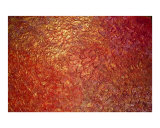 Antique Red Swirl Giclee Print by Leah Wilcox