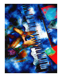 The Key Player Giclee Print by Richard Duval