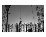 Under Construction (The Marriott Hotel- East) Photographic Print by Harold E. McCray