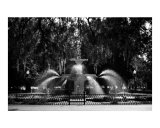 Savannah Fountain 2, Georgia Photographie par Benjamin Padgett