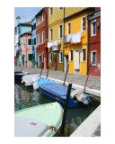 Burano Corner With Laundry Photographic Print by Donna Corless