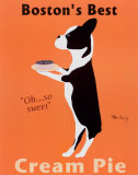 Boston’s Best Cream Pie Poster di Ken Bailey