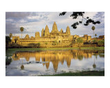 Angkor Wat at Golden Hour Photographic Print by Kevin Dyer