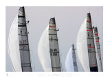 Fleet Racing, 32nd America's Cup Posters par Gilles Martin-Raget