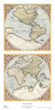 Terra Major Posters par Gerardus Mercator